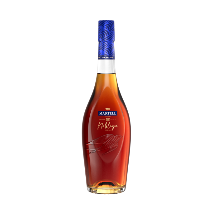 Packshot of bottle of Martell Noblige