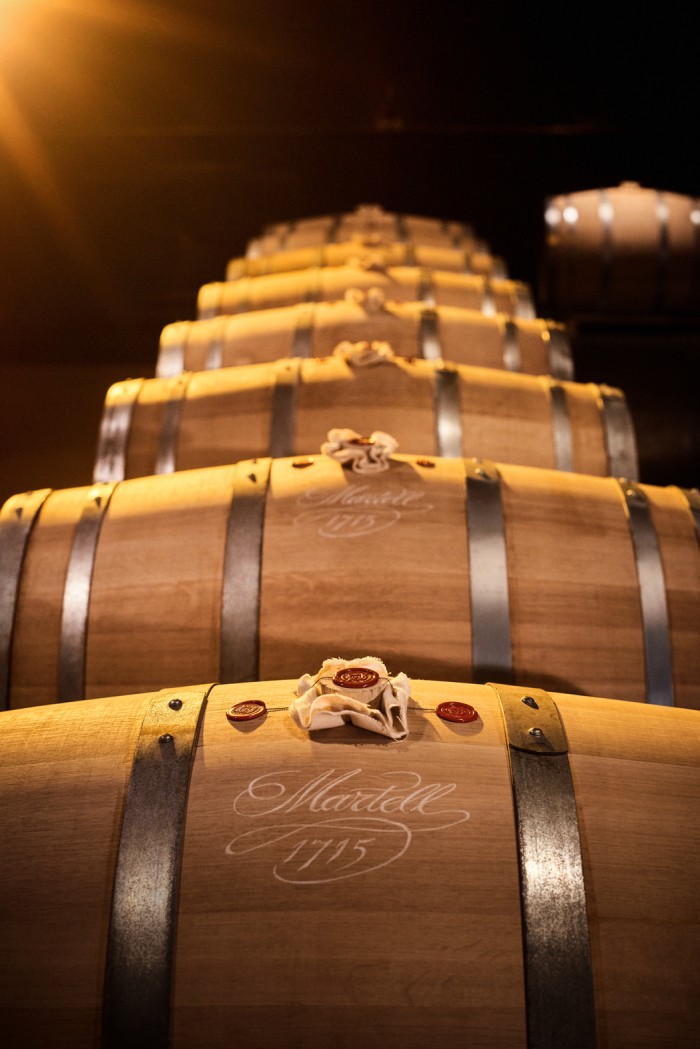 Cognac barrel