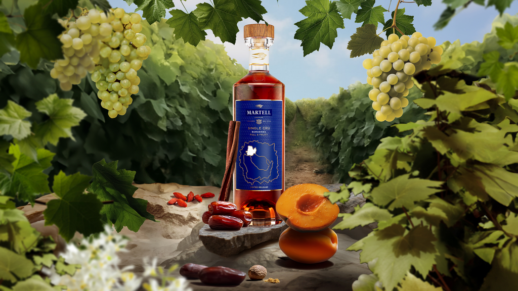 Visual lifestyle of Martell Single Cru Petite Champagne