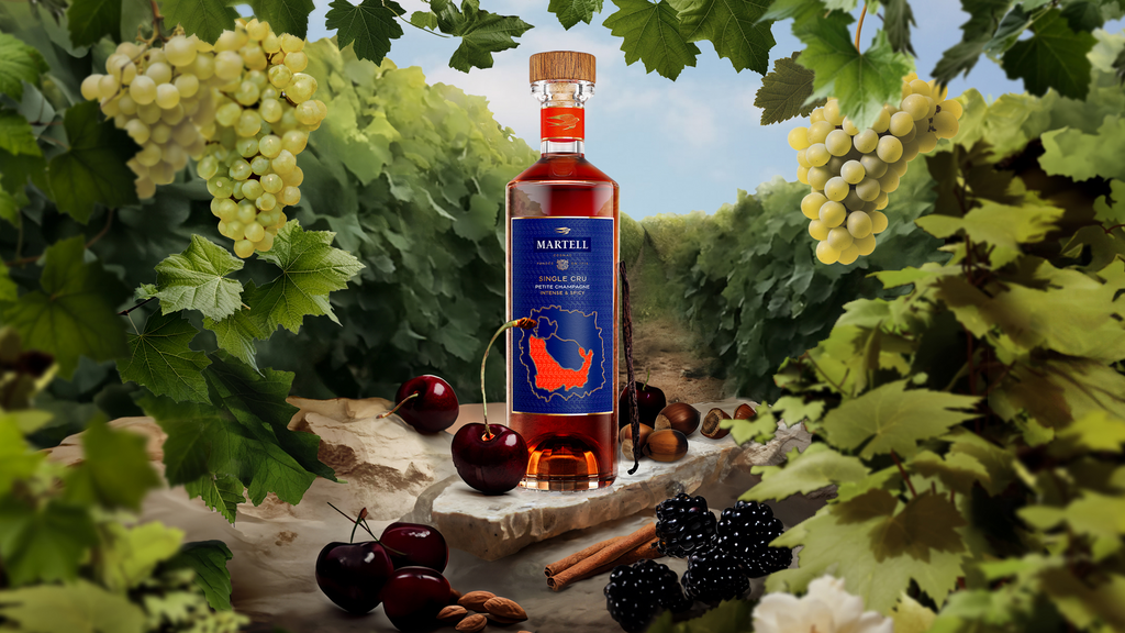 Visual lifestyle of Martell Single Cru Petite Champagne
