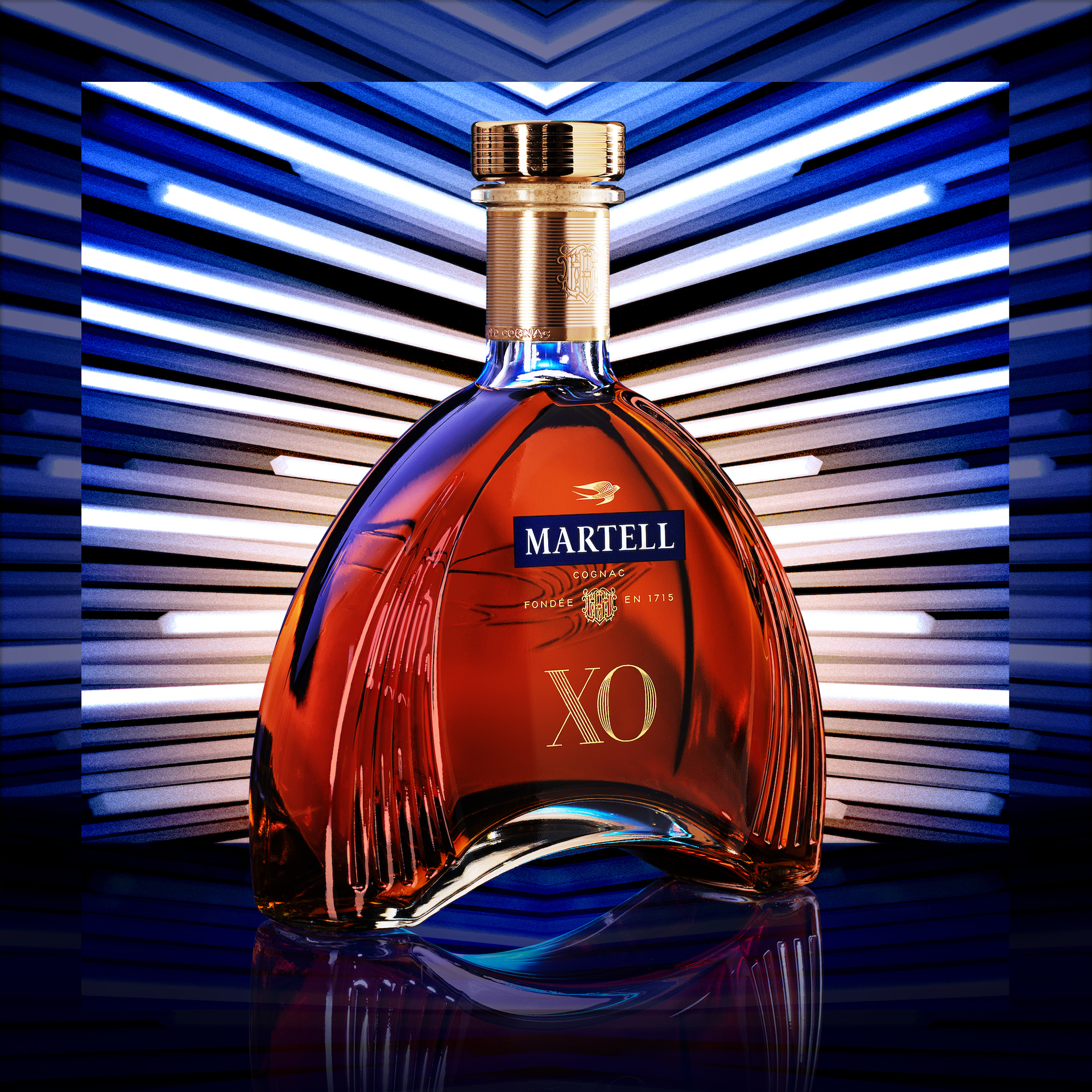 Visual of bottle of Martell XO
