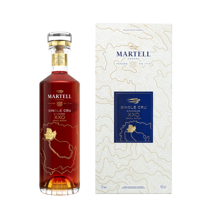 Visual of giftbox of Single Cru XXO Borderies