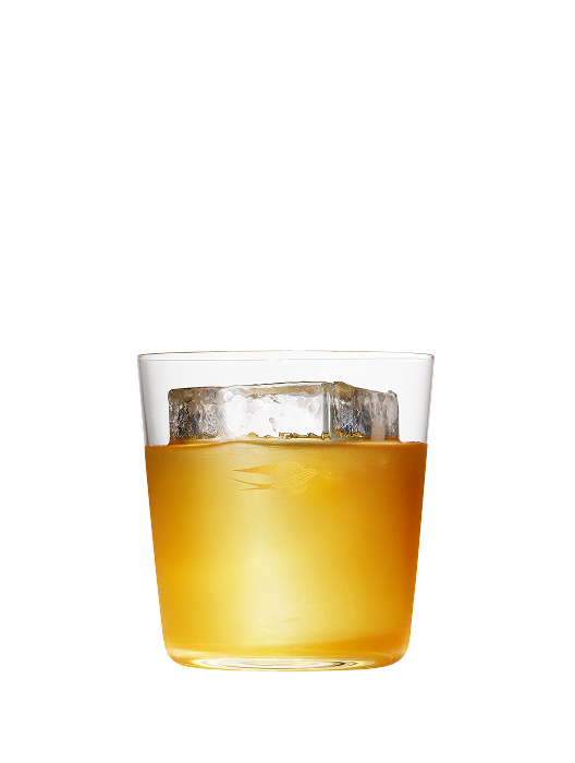 Buttered cordon bleu Martell cocktail visual