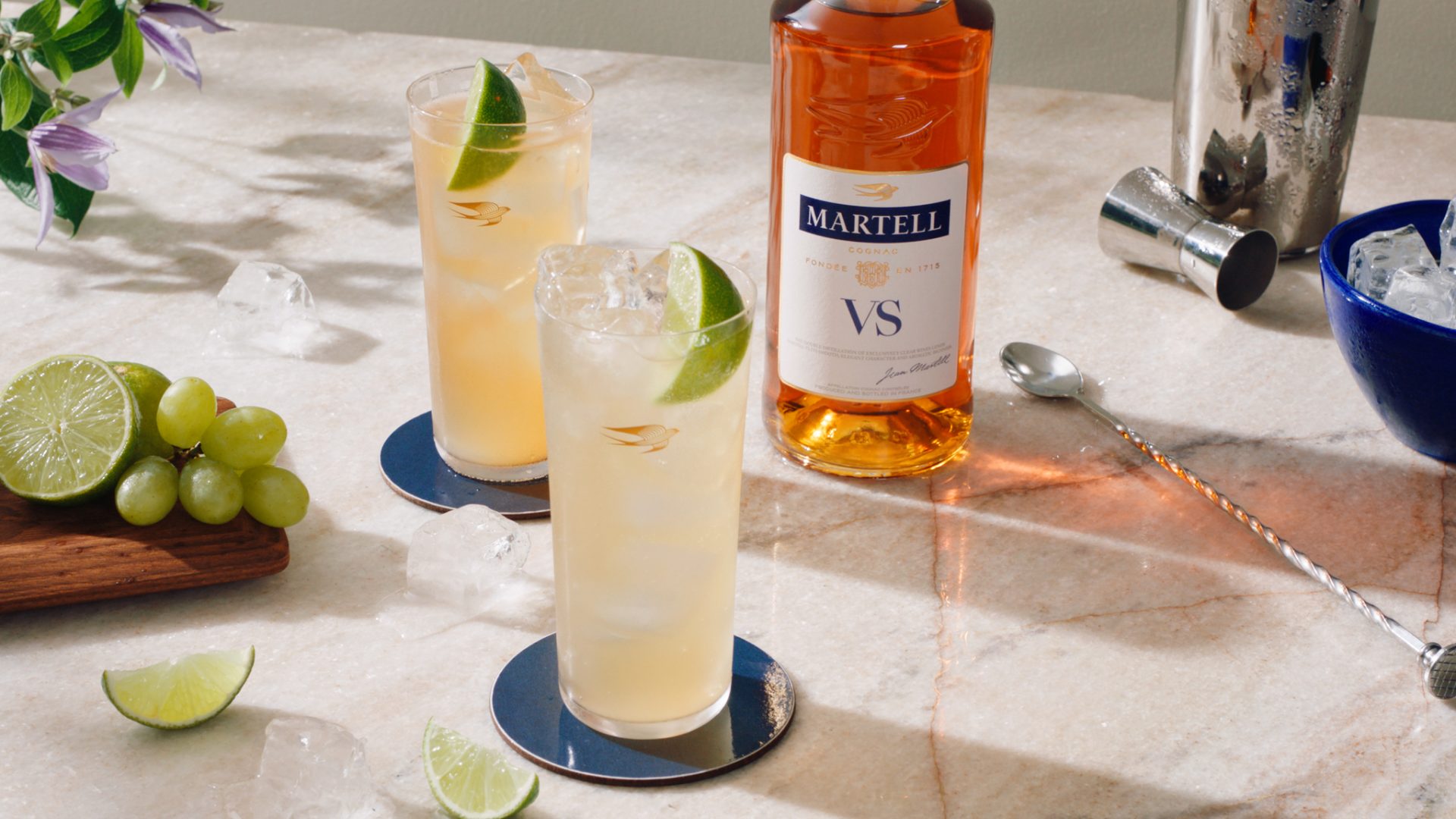 Cocktail Martell VS Mule