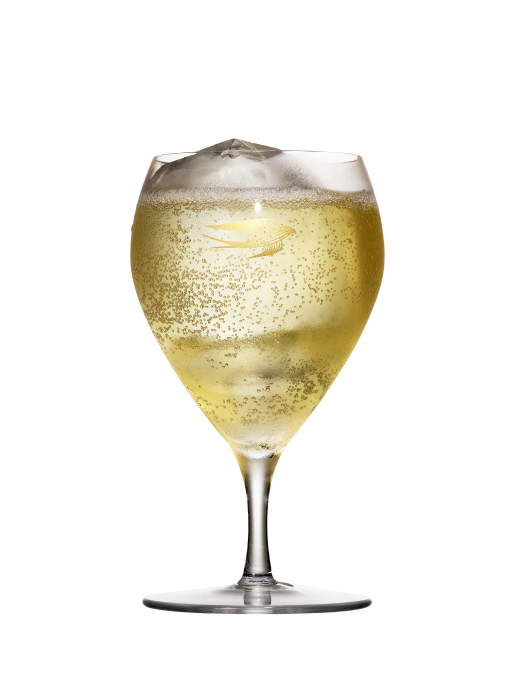 Fine à l'eau Martell cocktail visual