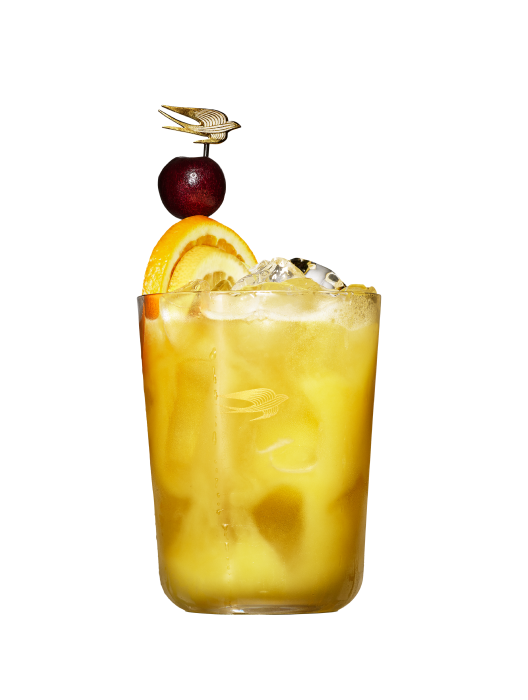 Martell and Orange juice