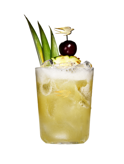 Martell and Pineapple Juice