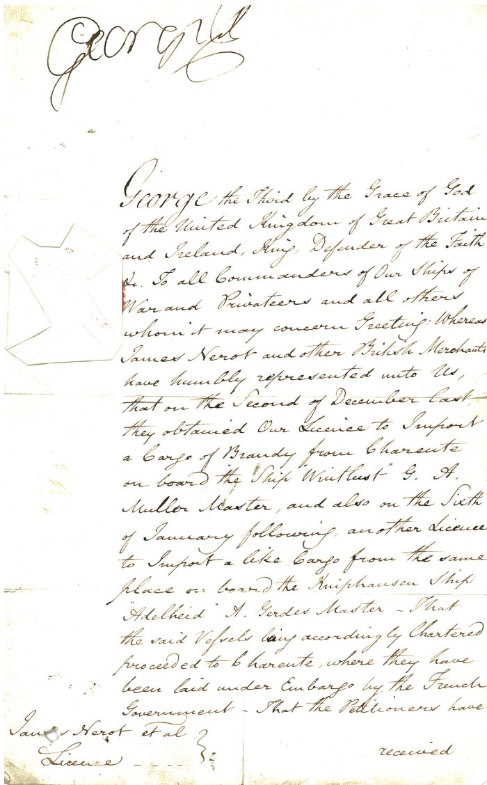 Sailing authorisation